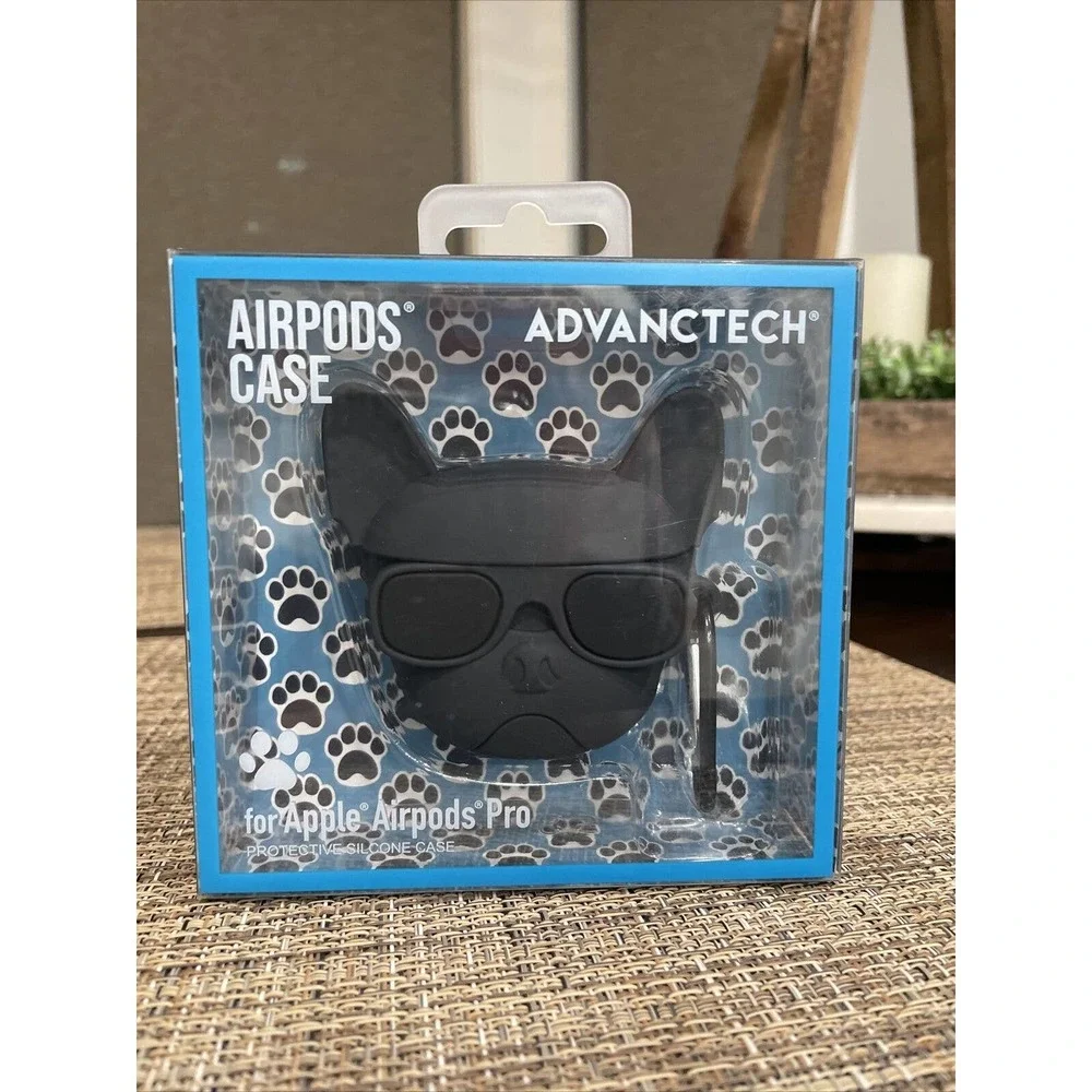 French Bulldog Apple Airpods Case ADVANCTECH Frenchie Boston Dog Terrier iPod